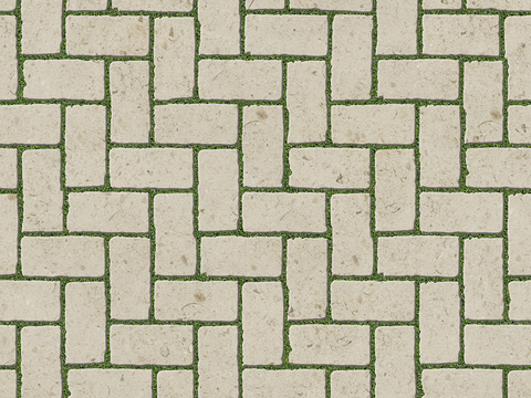 Seamless Park Permeable Brick Lawn Brick Grass Brick Parking Space Paving Paving