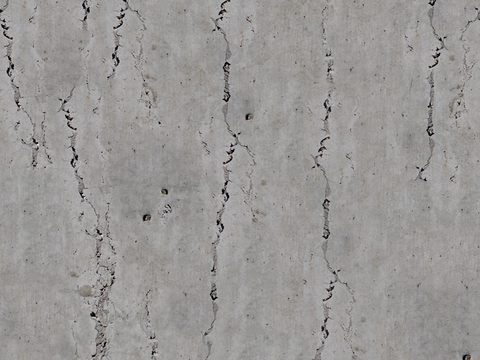 Seamless gray old damaged concrete cement wall ground