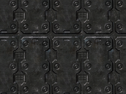 Seamless wrought iron sheet steel texture