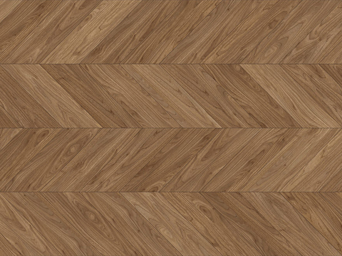 Seamless Herringbone Textured Parquet Wood Floor