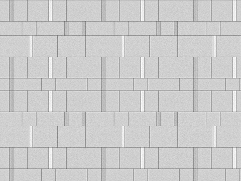 light gray landscape outdoor I-brick square brick