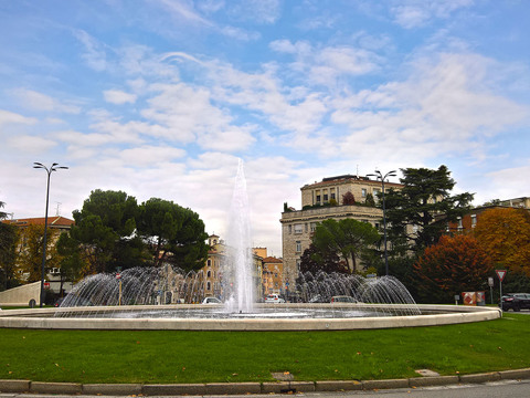 Urban City Square Architecture Rural Landscape Scenery