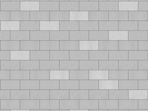 Grey Granite Staggering Brick Paving I-shaped Brick Staggering Brick