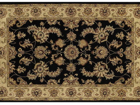 Buckle-free European classical retro Persian carpet