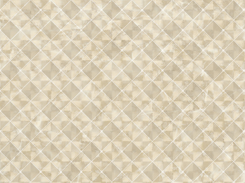 Modern Light Luxury Beige Diamond Marble Texture Mosaic