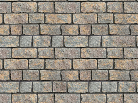 Seamless outdoor building culture stone stone block granite wall tile wall ground