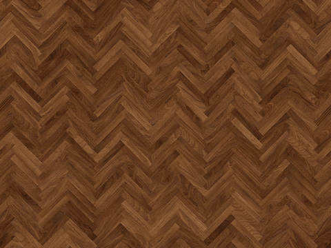 Seamless Herringbone Textured Parquet Wood Floor