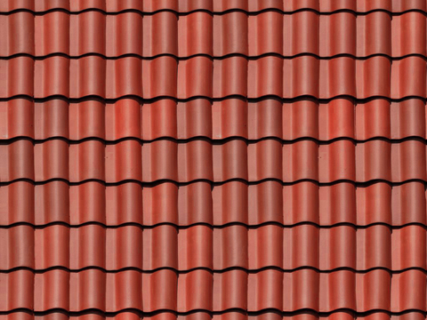 Red cement tile, ancient building tile, roof tile, glazed tile, asphalt tile, clay tile