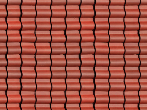 Red cement tile, ancient building tile, roof tile, glazed tile, asphalt tile, clay tile