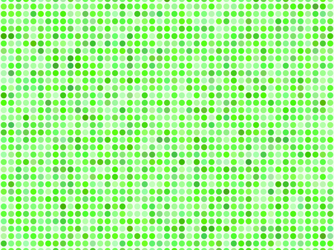 Seamless green jump color wave dot geometry wallpaper