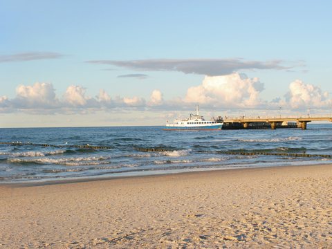 Seaside Beach Landscape Exterior Sky