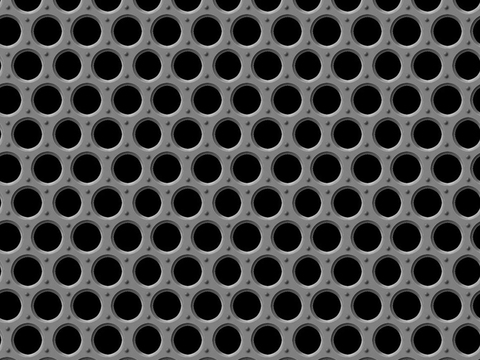 Seamless black gray hollow punching plate perforated metal plate aluminum plate