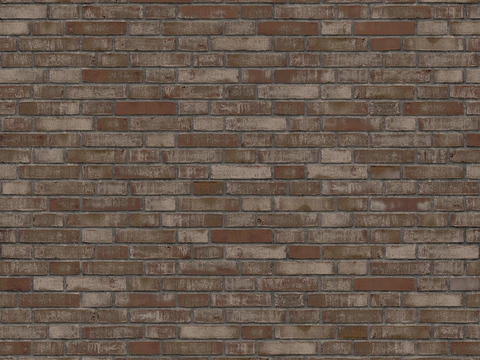 Seamless aging old red brick wall outdoor wall tiles