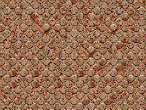 Seamless wrought iron sheet steel texture