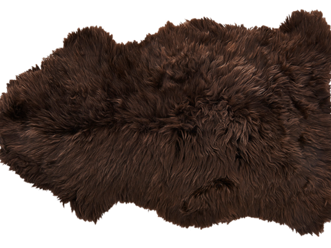 Buckle-free animal fur fur cowhide carpet