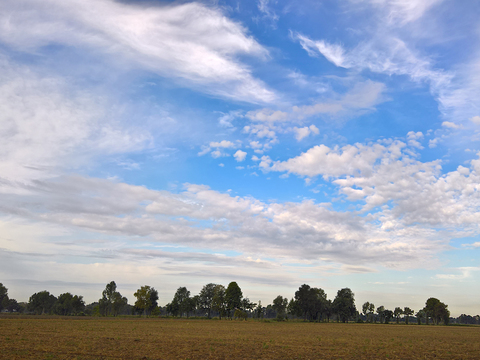 Cloudy sky landscape landscape