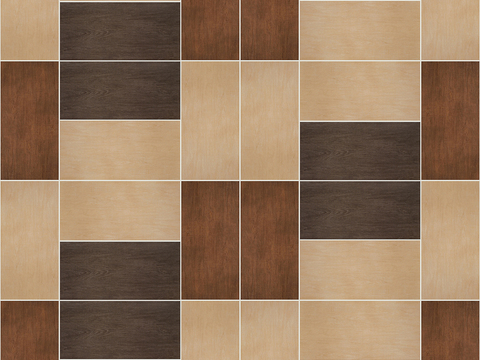 Seamless Retro Wood Grain Wood Floor Stone Geometric Parquet Pattern Ceramic Tile Tile Floor Tile Wall Tile