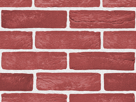 Seamless red brick wall exterior wall ground