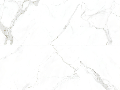 snow white marble tile