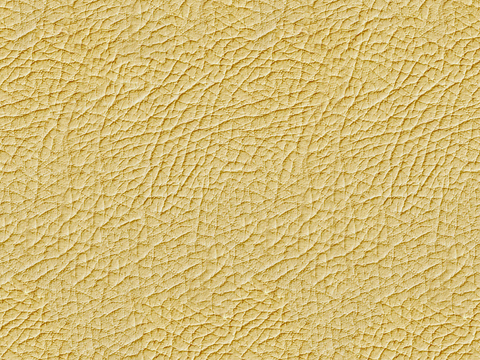 Seamless yellow matte textured leather