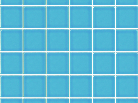 Blue Glass Mosaic