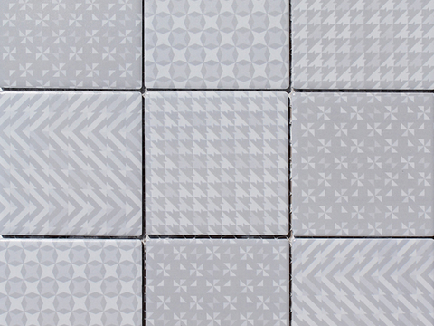 Grey Modern Simple Tile