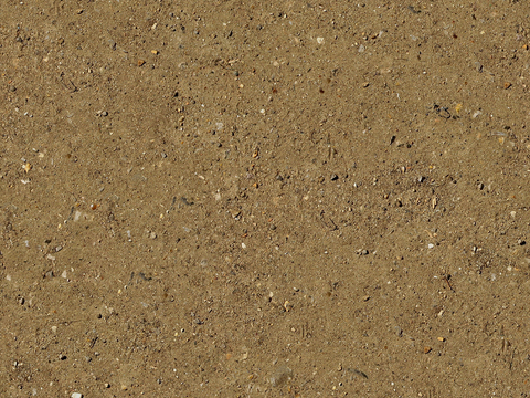 Seamless yellow soil sandy soil sand dirt road ground