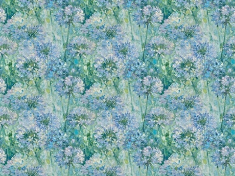 Seamless Middle Fa Flowers Wallpaper