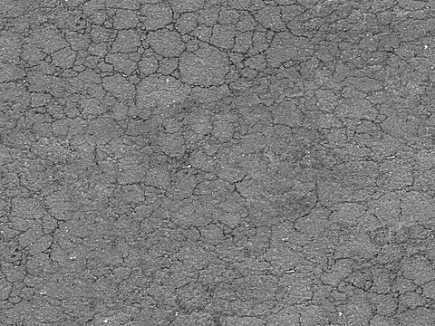 Seamless gray cracked cement asphalt asphalt road ground road road