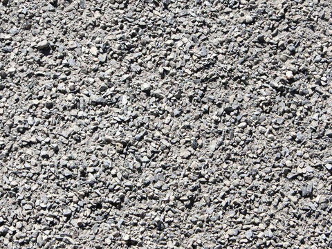 Gravel pavement