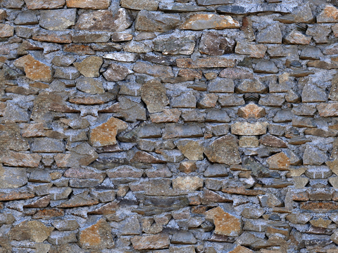 Seamless outdoor building rock block stone wall brick wall ground