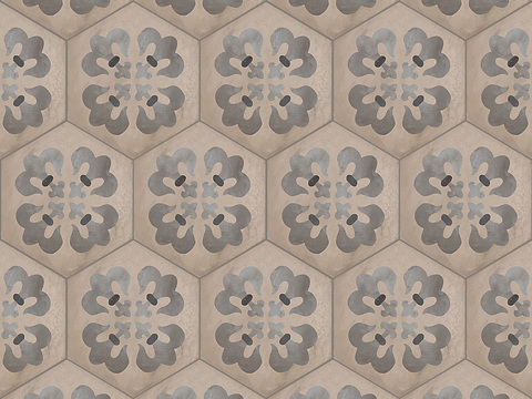 Seamless retro hexagonal marble stone geometric patchwork pattern ceramic tile tile antique tile floor tile wall tile