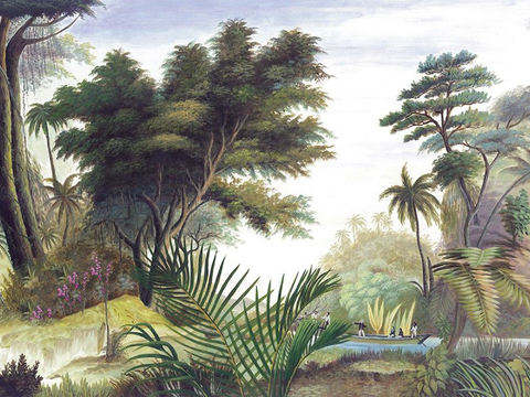 Tropical Rainforest Mural Wallpaper