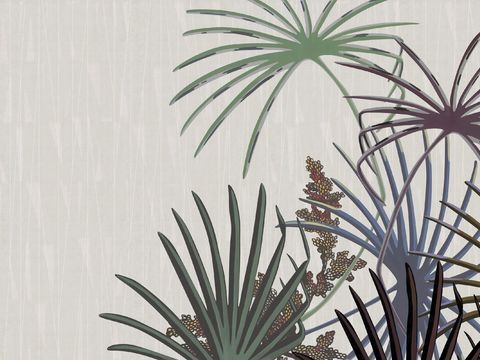 Tropical Rainforest Mural Wallpaper