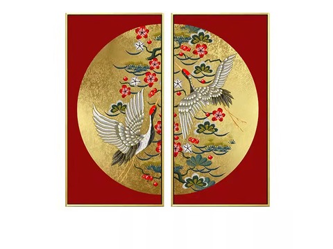 New Chinese style combination decorative painting