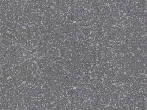 Seamless dark gray terrazzo