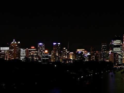 urban night view