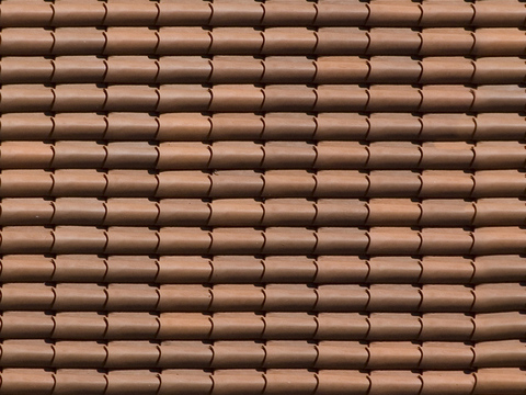 Red terracotta tile cement tile resin tile roof tile