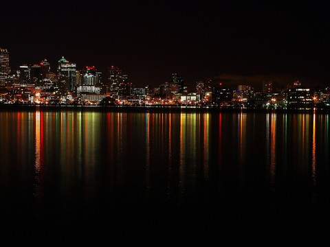 urban night view