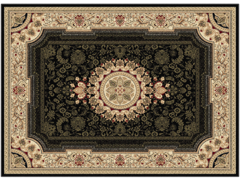 Buckle-free European classical retro Persian carpet