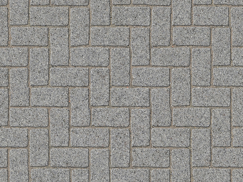 Seamless Herringbone Patchwork Floor Tile Sidewalk Road Ground Square Paving