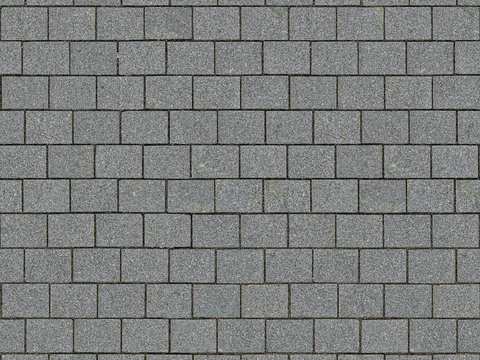 Grey pedestrian brick permeable brick cement brick square brick outdoor staggered brick