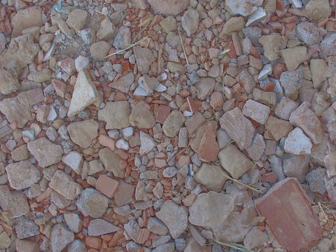 Concave-convex dirty old stains on the ground wall