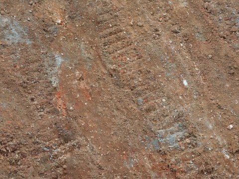 Concave-convex dirty old stains on the ground wall