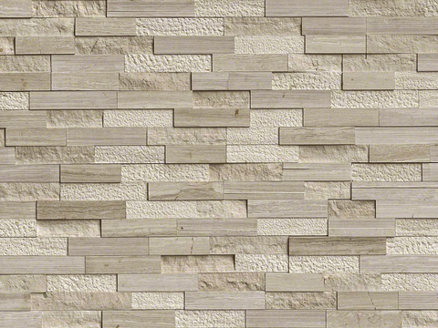 Modern culture stone concave-convex culture stone white culture brick background wall