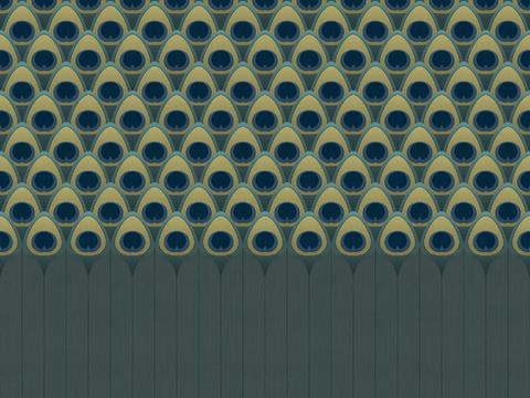 Green Geometric Wallpaper