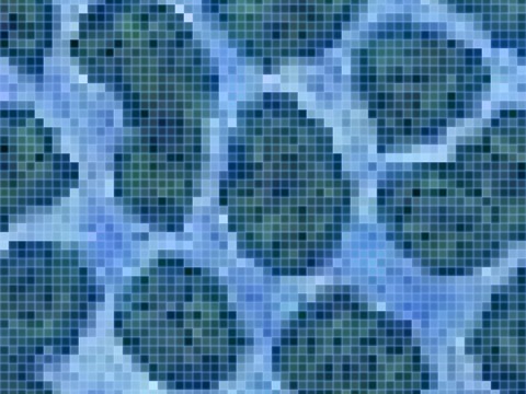 Blue Mosaic