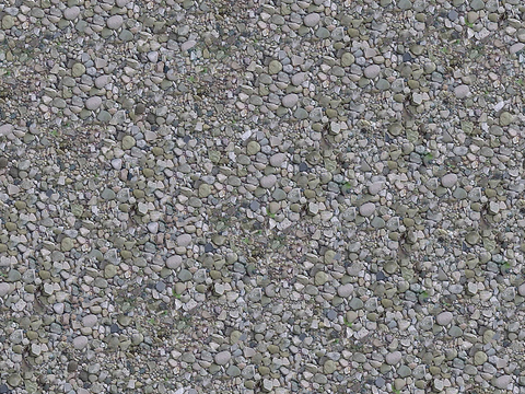 Seamless gray goose soft stone gravel sidewalk road ground street square paving