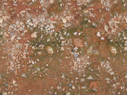 Concave-convex dirty old stains on the ground wall