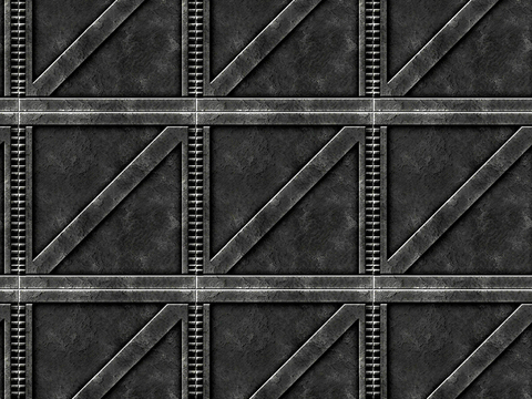 Seamless wrought iron sheet steel texture